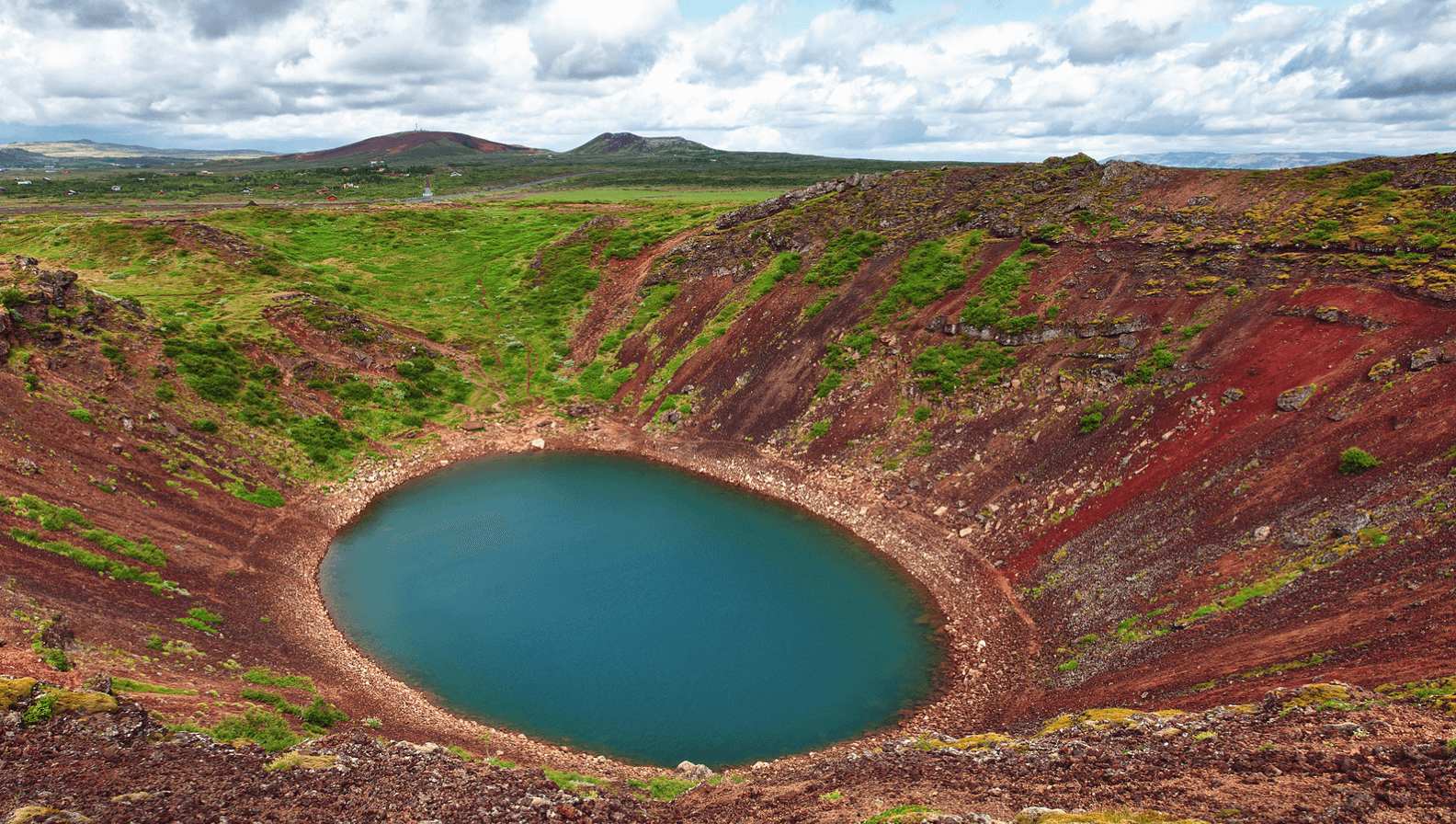 Kerið Crater, Iceland.