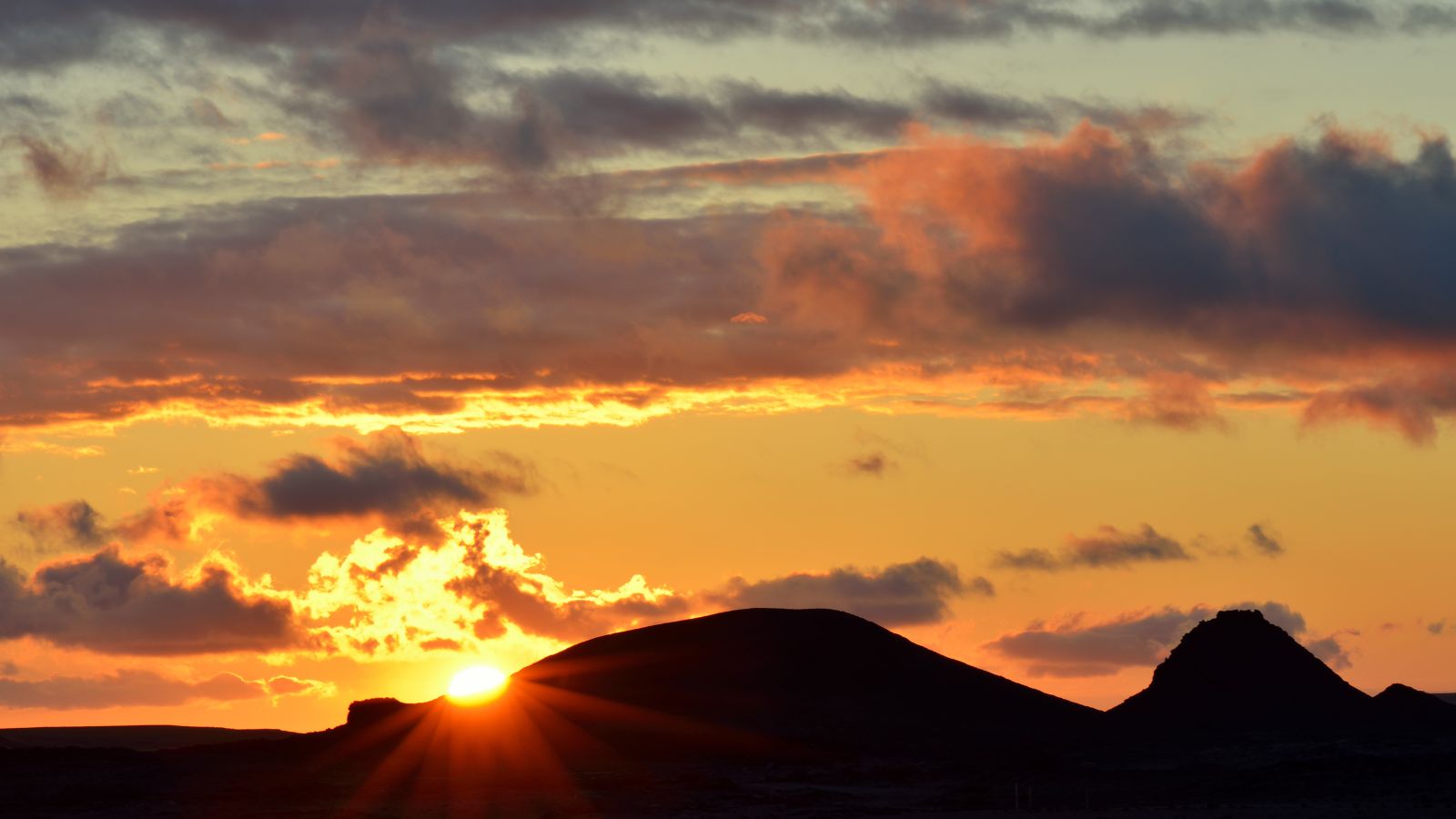 The Midnight Sun in Iceland